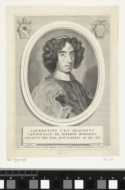 Portret van kardinaal Lorenzo Altieri