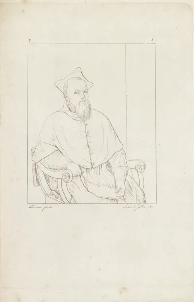 Portret van kardinaal Ludovico Beccadelli