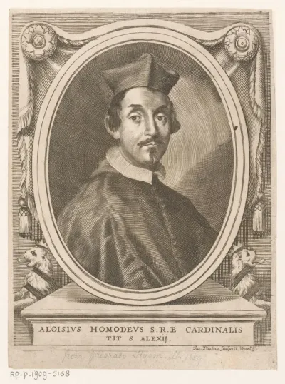 Portret van kardinaal Luigi Omodei