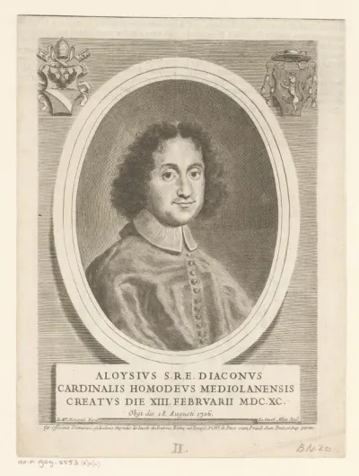 Portret van kardinaal Luigi Omodei