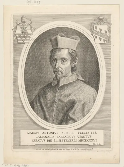 Portret van kardinaal Marcantonio Barbarigo