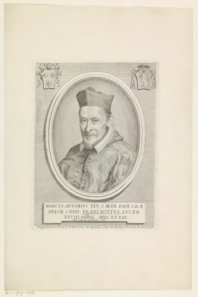 Portret van kardinaal Marco Antonio Franciotti