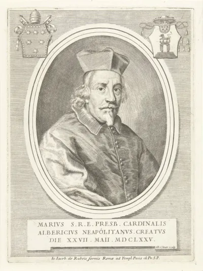 Portret van kardinaal Mario Alberizzi