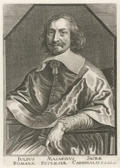 Portret van kardinaal Mazarin