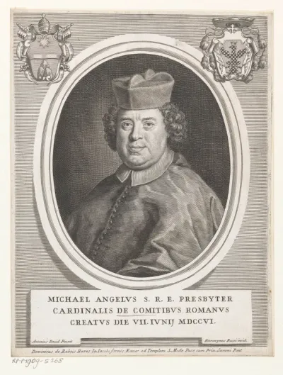 Portret van kardinaal Michelangelo Conti