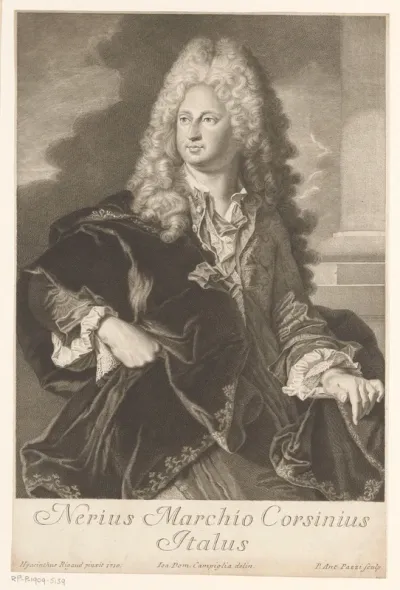 Portret van kardinaal Neri Maria Corsini