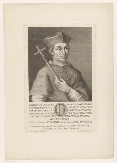Portret van kardinaal Niccolò Fortiguerra