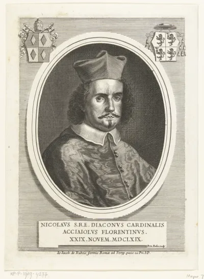 Portret van kardinaal Nicolò Acciaioli