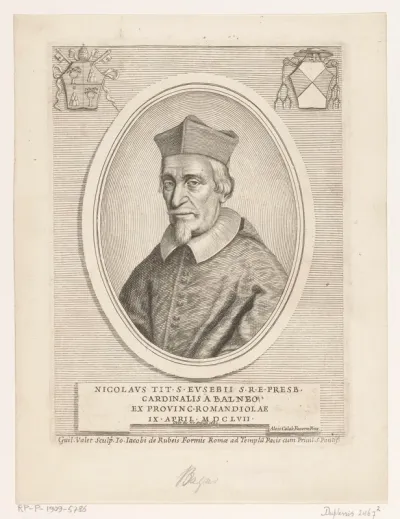Portret van kardinaal Nicolò Guidi di Bagno