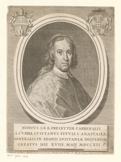 Portret van kardinaal Nuno da Cunha e Ataíde