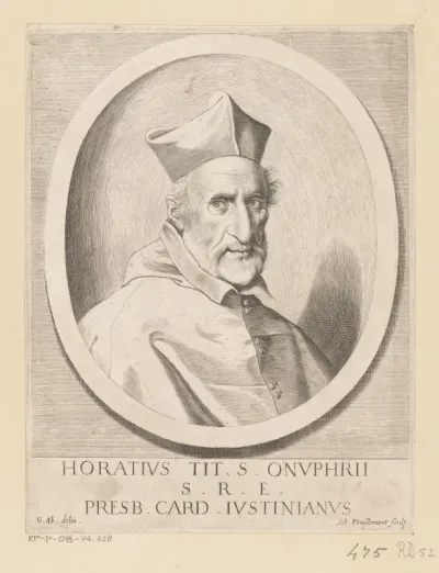 Portret van kardinaal Orazio Giustiniani