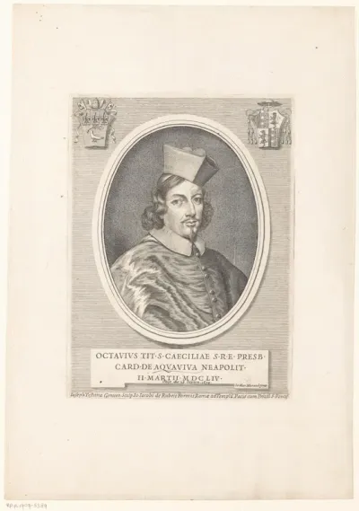 Portret van kardinaal Ottavio Acquaviva d'Aragona
