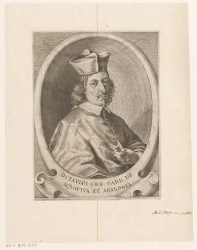 Portret van kardinaal Ottavio Acquaviva