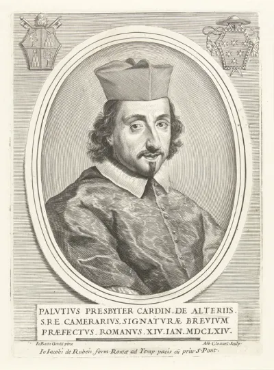 Portret van kardinaal Paluzzo Paluzzi Altieri