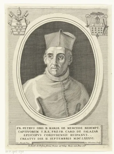 Portret van kardinaal Pedro de Salazar Gutiérrez de Toledo