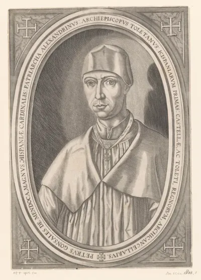 Portret van kardinaal Pedro González de Mendoza