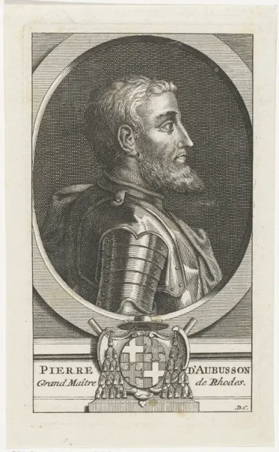 Portret van kardinaal Pierre d'Aubusson