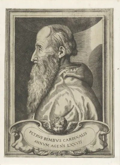 Portret van kardinaal Pietro Bembo