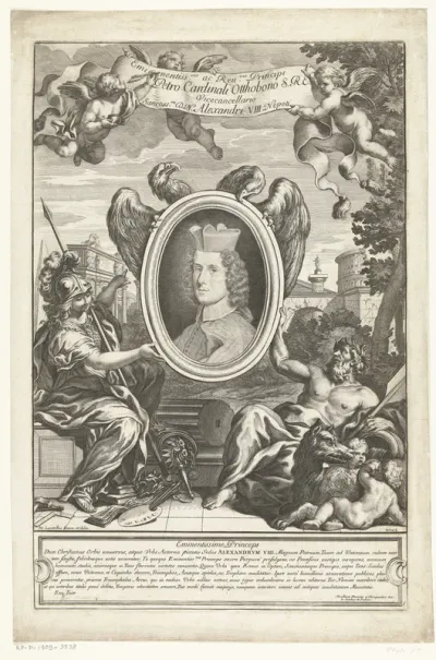 Portret van kardinaal Pietro Ottoboni