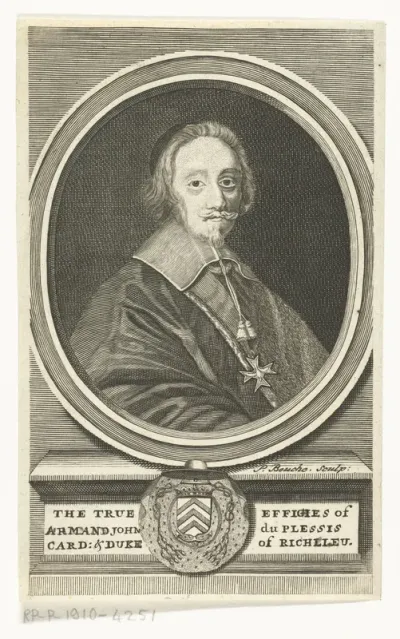 Portret van kardinaal Richelieu