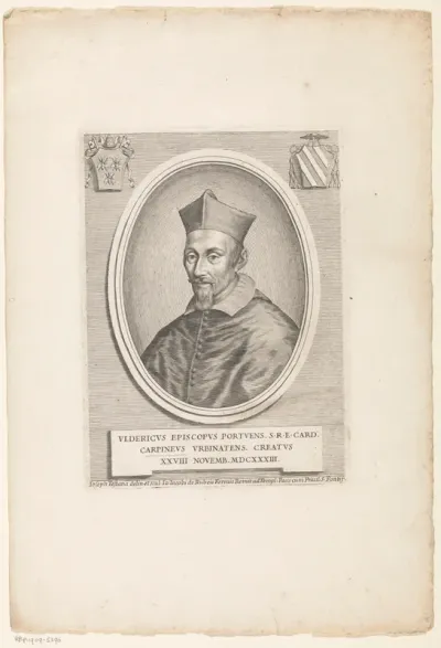 Portret van kardinaal Ulderico Carpegna