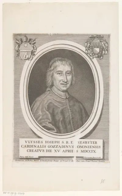 Portret van kardinaal Ulisse Giuseppe Gozzadini