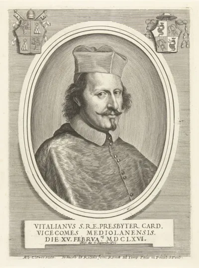 Portret van kardinaal Vitaliano Visconti