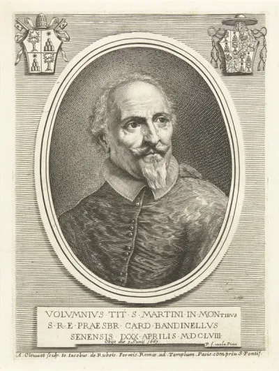 Portret van kardinaal Volumnio Bandinelli