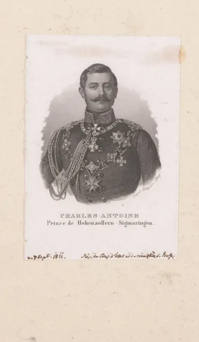 Portret van Karel Anton van Hohenzollern-Sigmaringen