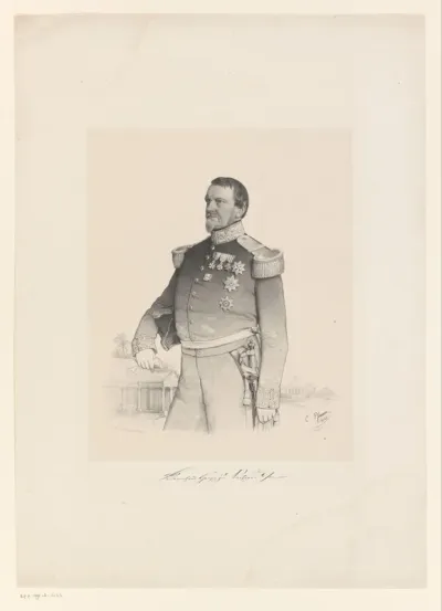 Portret van Karel Bernhard, hertog van Saksen-Weimar-Eisenach