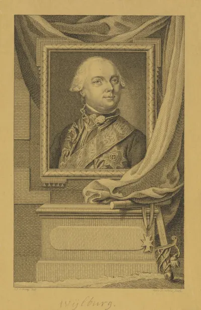 Portret van Karel Christiaan, vorst van Nassau-Weilburg