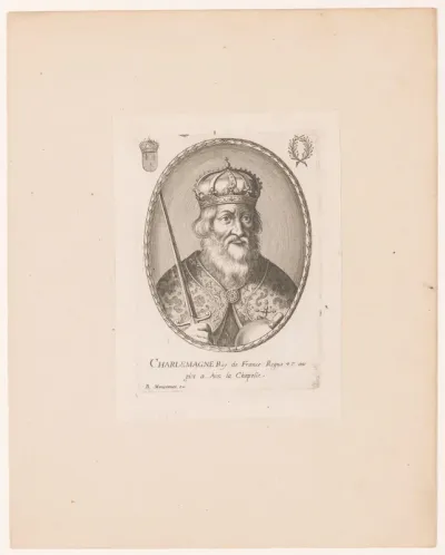 Portret van Karel de Grote