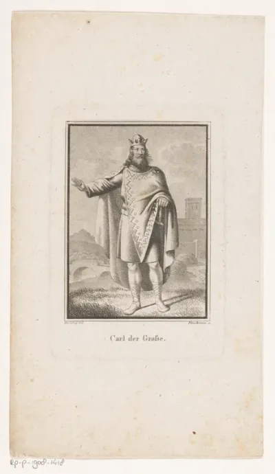 Portret van Karel de Grote