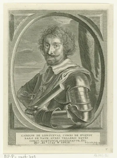 Portret van Karel de Longueval