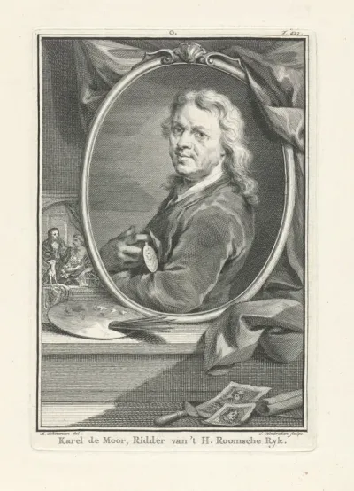Portret van Karel de Moor