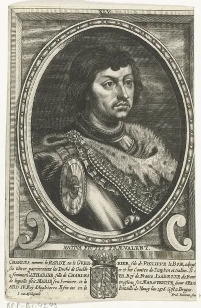 Portret van Karel de Stoute