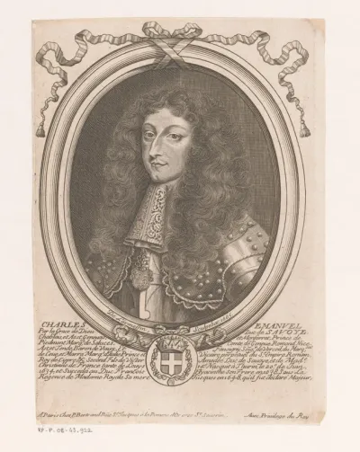 Portret van Karel Emanuel II, hertog van Savoye