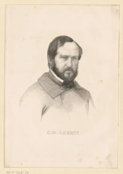 Portret van Karel-Hendrik Geerts