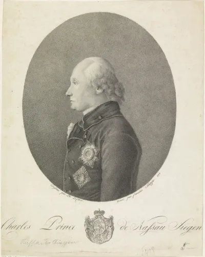 Portret van Karel Hendrik van Nassau-Siegen