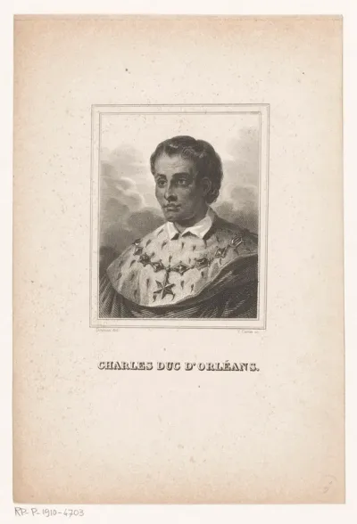Portret van Karel, hertog van Orléans