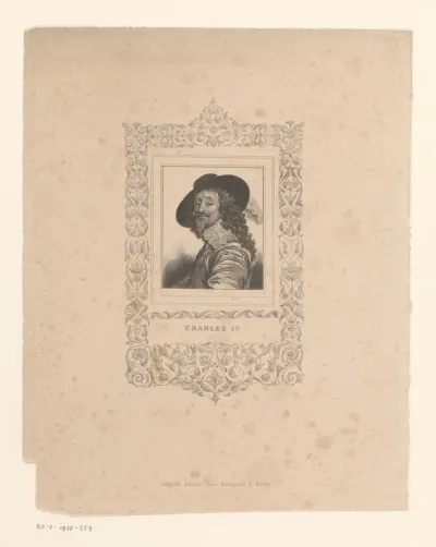 Portret van Karel I van Engeland