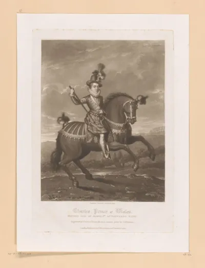 Portret van Karel I van Engeland als prins van Wales