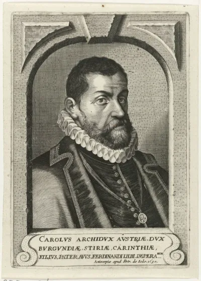 Portret van Karel II, aartshertog van Oostenrijk