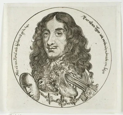 Portret van Karel II als een tijger