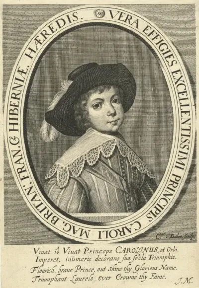 Portret van Karel II, als jongen