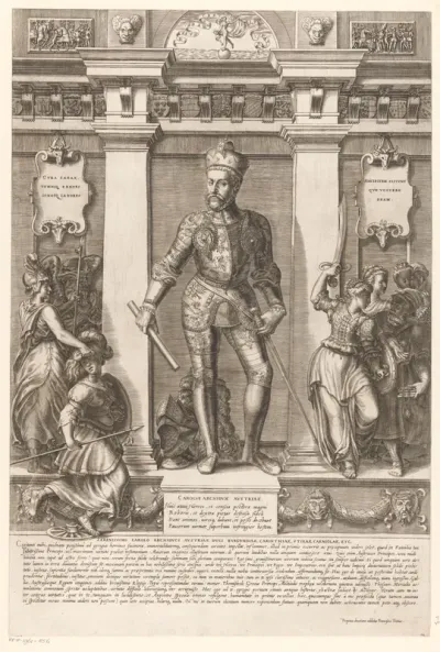 Portret van Karel II, hertog van Oostenrijk