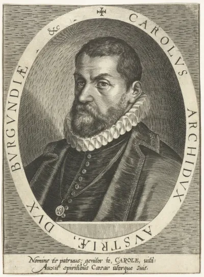 Portret van Karel II van Oostenrijk
