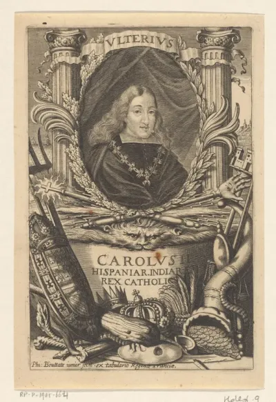 Portret van Karel II van Spanje