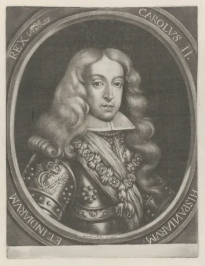 Portret van Karel II van Spanje
