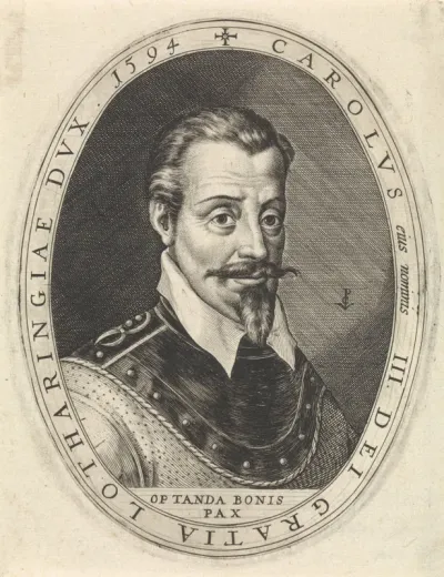 Portret van Karel III de Grote